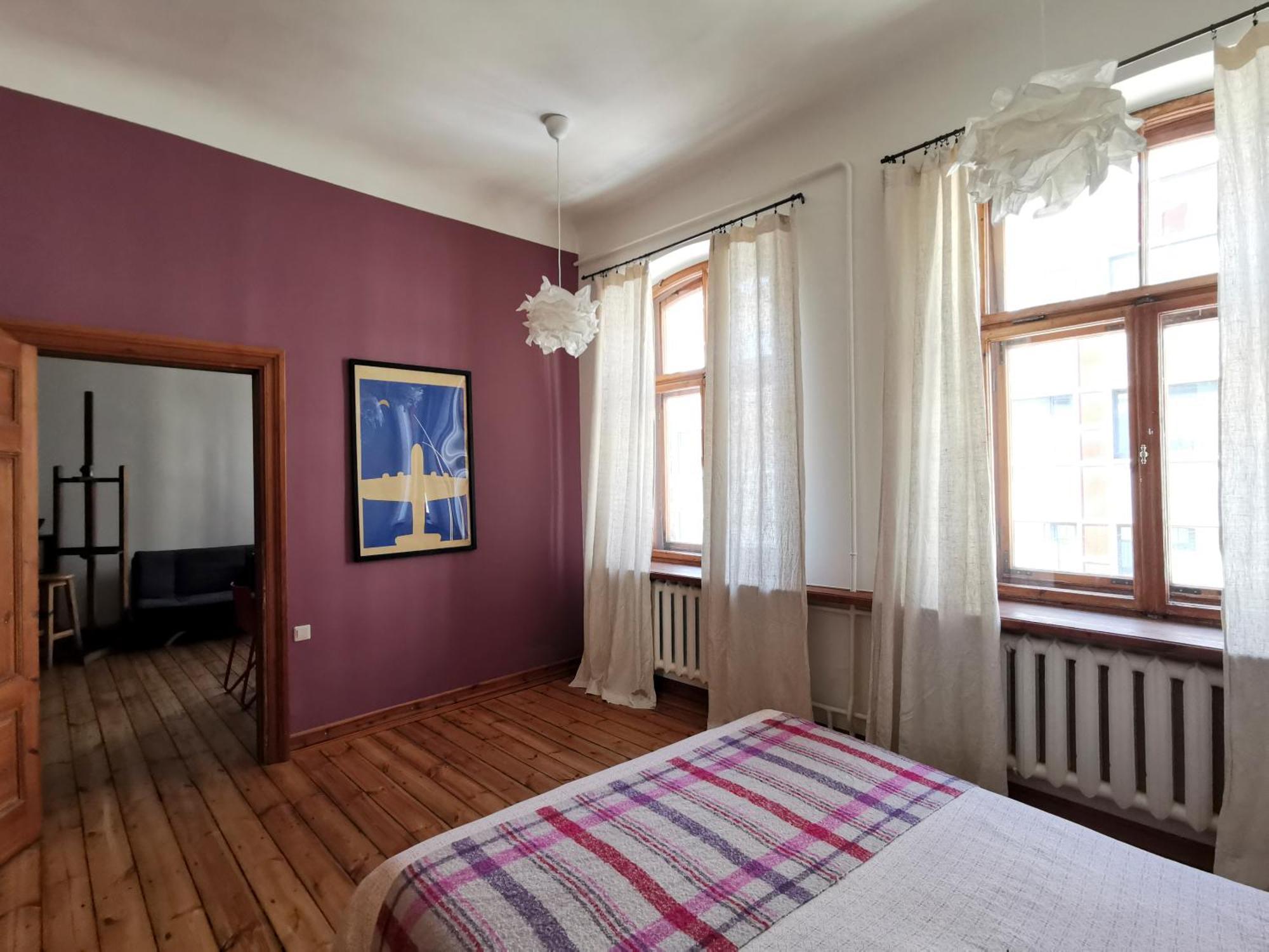 Artists Next To Gertrudes Church Inspired By Mexico Apartment Riga