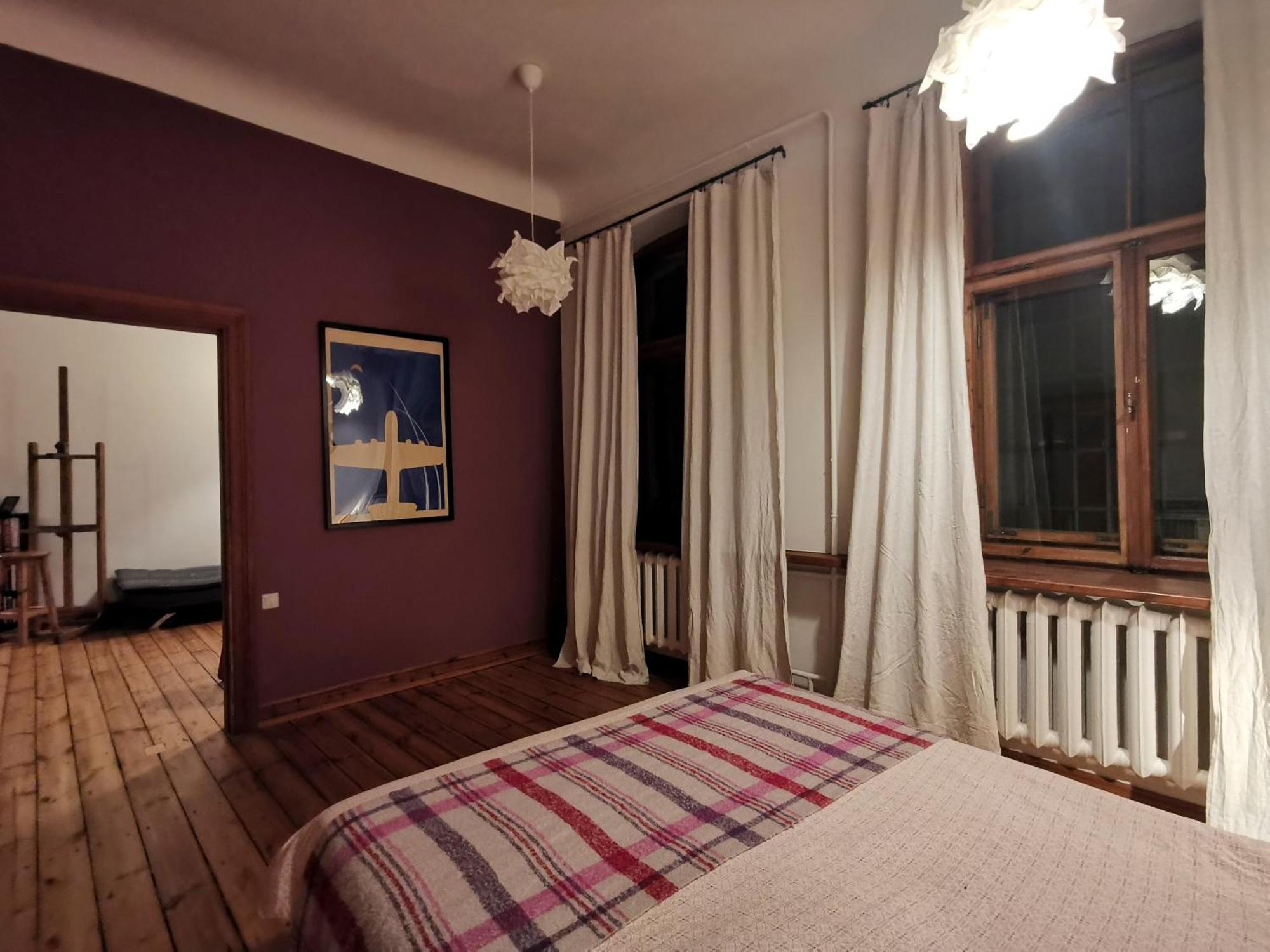 Apartment Artists Next To Gertrudes Church Inspired By Mexico Riga